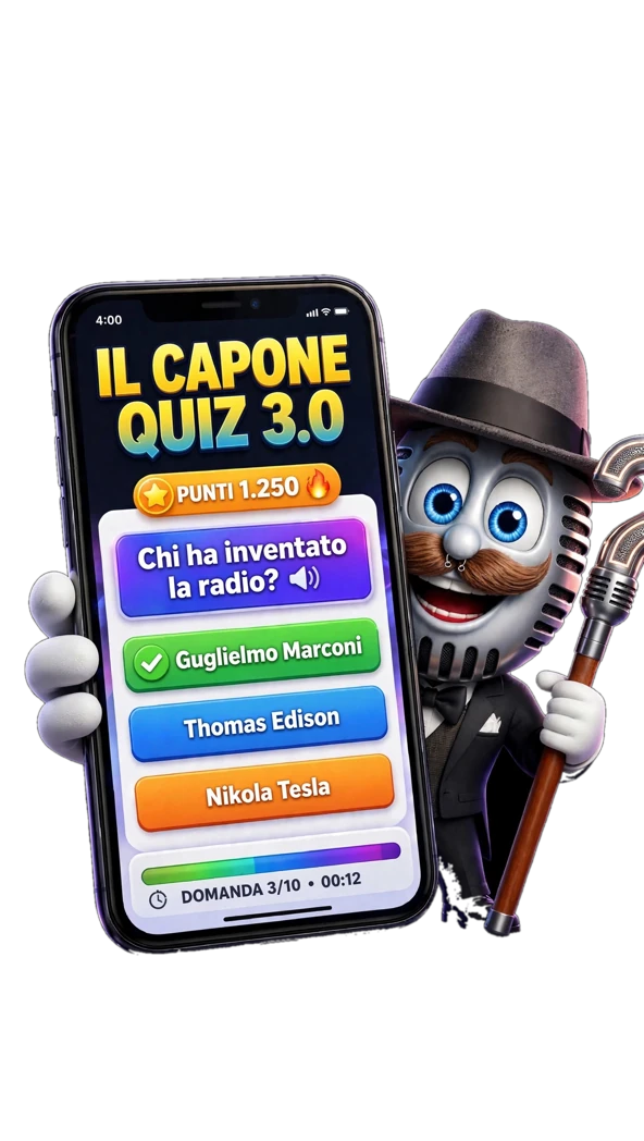 Il Capone Quiz 3.0 — mascotte