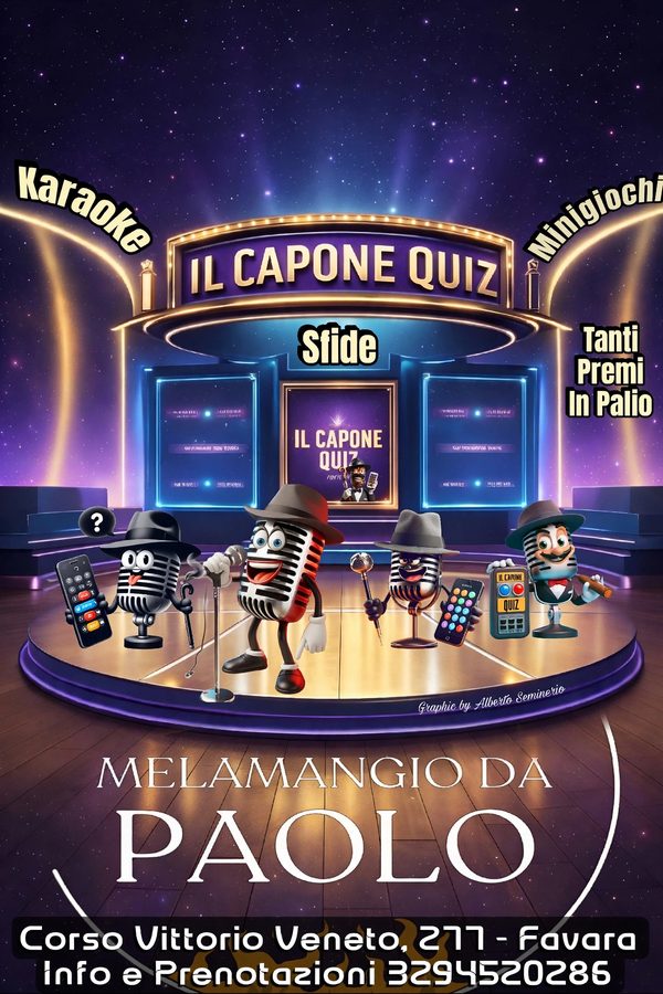 Locandina Melamangio da Paolo Favara